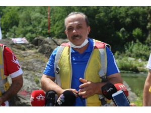 Melet Irmağı'nda "Rafting Parkuru İnceleme ve Rafting Sporu Tanıtım Etkinliği"