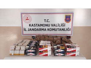 Kastamonu'da kaçak tütün ürünleri satan kişi yakalandı