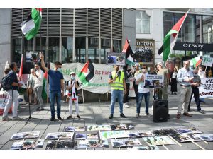 Avusturya'da "Filistin ile dayanışma" gösterisi