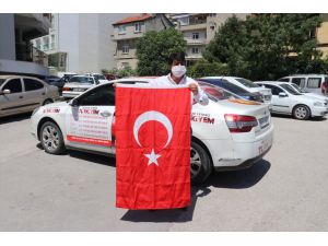 Milli Dayanışma Kampanyası'na destek için Türkiye turuna çıkan Özavcı Isparta'da
