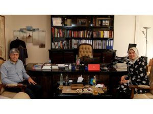 AK Parti Ankara Milletvekili Zeynep Yıldız'dan AA'ya ziyaret