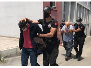 Adana'da 400 dönüm tarlayı gasbettikleri iddiasıyla yakalanan 6 zanlı tutuklandı