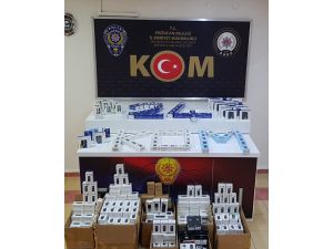 Erzincan'da 568 kaçak cep telefonu ele geçirildi