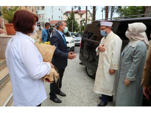 Diyanet İşleri Başkanı Erbaş, Ordu Valisi Sonel'i ziyaret etti