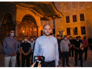 AK Parti Gençlik Kollarından "Ayasofya" için şükür duası
