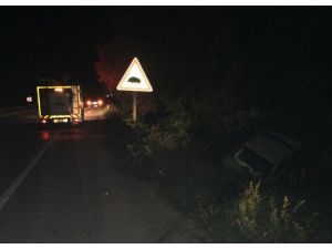 Karabük'te otomobil ile tır çarpıştı: 2 yaralı