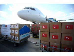 Türkiye'den Kazakistan'a tıbbi malzeme yardımı