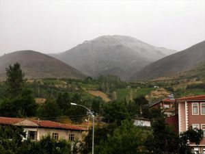Erzincan'ın Üzümlü ilçesinde sağanak ve dolu etkili oldu