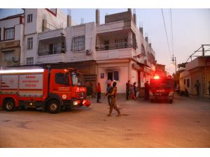 Adana'da aile sağlığı merkezinde yangın çıktı