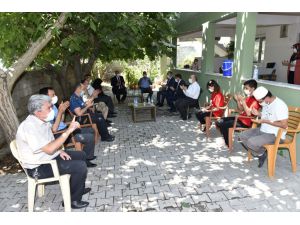Kahramanmaraş Valisi Coşkun'dan 15 Temmuz şehidi Ergüven'in ailesine ziyaret