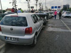 Aksaray'da zincirleme trafik kazası: 9 yaralı