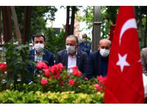 15 Temmuz şehidi Muhammed Ambar, kabri başında anıldı
