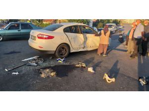 Aksaray'da otomobil ile motosikletin çarpışması sonucu 1 kişi öldü