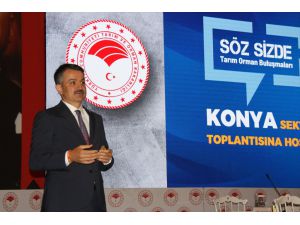 Tarım ve Orman Bakanı Pakdemirli Konya'da tarım sektörüyle buluştu: