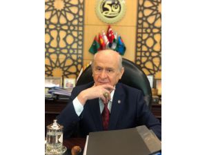 MHP Genel Başkanı Bahçeli'ye "Ayasofya" yüzüğü