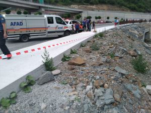 Trabzon'da derede ceset bulundu