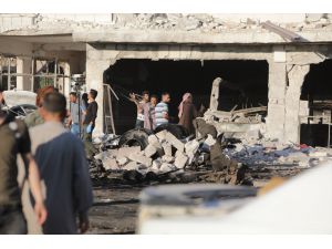 GÜNCELLEME - Azez'de terör saldırısı: 5 ölü, 85 yaralı