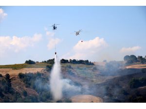 GÜNCELLEME - Çanakkale'de orman yangını