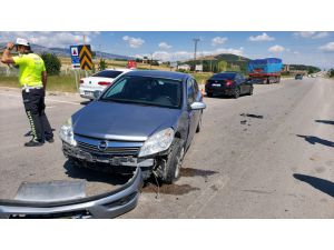 Amasya'da iki otomobil çarpıştı: 7 yaralı