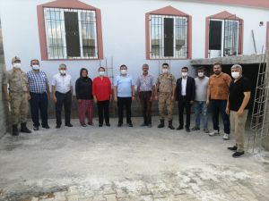 Zeytin Dalı şehidinin ailesi için yapılan ev tamamlandı