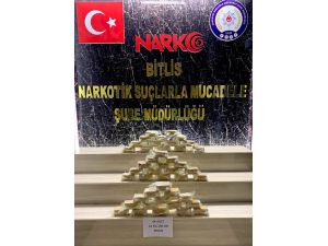 Bitlis'te 24,2 kilogram eroin ele geçirildi