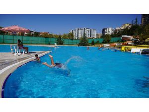 ​​Keçiören'de aqua parklar önlem alınarak hizmete açıldı