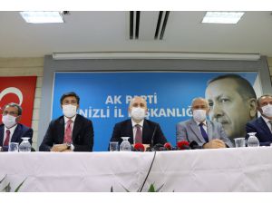 Bakan Karaismailoğlu, AK Parti Denizli İl Başkanlığı'nda konuştu: