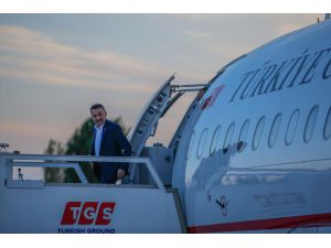 Cumhurbaşkanı Yardımcısı Oktay ve Bakan Çavuşoğlu yurda döndü