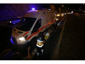 Anadolu Otoyolu'ndaki zincirleme trafik kazasında 3 kişi yaralandı