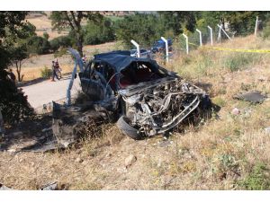Amasya'da otomobil şarampole devrildi: 1 ölü, 2 yaralı