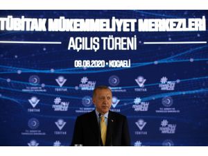 Cumhurbaşkanı Erdoğan, TÜBİTAK Mükemmeliyet Merkezleri Açılış Töreni'nde konuştu: (3)