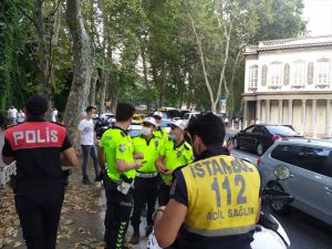 Beşiktaş'ta motosiklet kazası: 4 yaralı