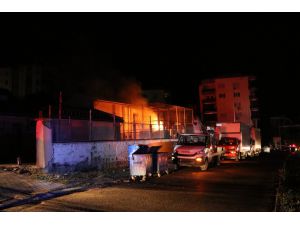Denizli'de trafo merkezinde çıkan yangın hasara yol açtı