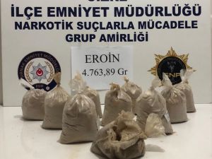 Cizre'de 4 kilo 800 gram eroin ele geçirildi
