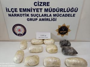 Şırnak'ta tırda 5 kilo 860 gram sentetik uyuşturucu ele geçirildi