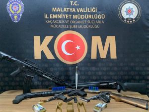 Malatya'da yasa dışı silah ticareti operasyonunda 1 gözaltı