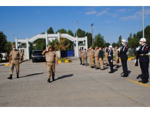 Muş Jandarma Komutanlığında devir teslim töreni