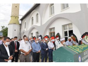 Zonguldak Valisi Tutulmaz'ın babasının cenazesi Antalya'da toprağa verildi