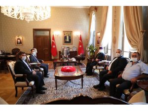 Türkiye Ermenileri Patriği Maşalyan'dan Hatay Valisi Doğan'a ziyaret