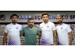 Ankara Keçiörengücü, 3 futbolcuyu daha kadrosuna kattı