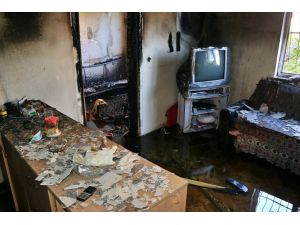 Adana'da annesinin evini ateşe verip kaçtığı ileri sürülen şüpheli aranıyor