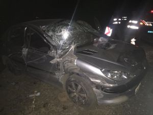 Şanlıurfa'da otomobil şarampole devrildi: 5 yaralı