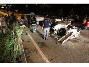 Karabük'te çalıntı otomobille kaza yapan kişi ağır yaralandı