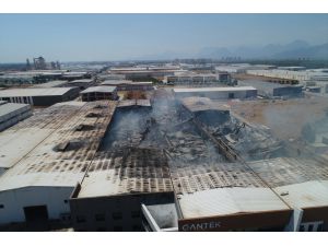 GÜNCELLEME 3- Antalya'da fabrika yangını