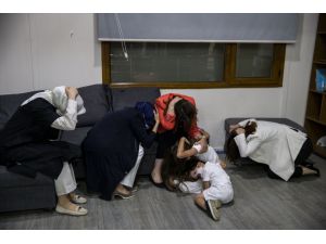 AK Parti'li bazı kadın milletvekilleri, deprem simülasyonunu deneyimledi