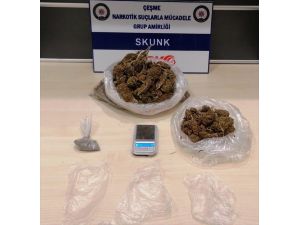 İzmir'deki uyuşturucu operasyonunda 2 kişi tutuklandı
