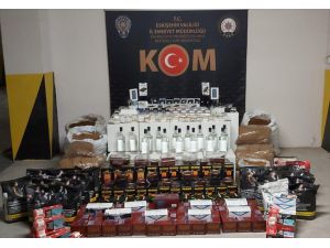 Eskişehir'de kaçakçılık operasyonunda 8 şüpheli yakalandı
