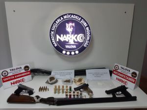 Yalova'da silah ve uyuşturucu operasyonu: 11 gözaltı