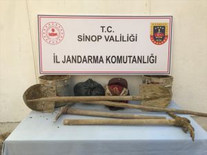 Sinop'ta uyuşturucu ve kaçak kazı operasyonu: 10 gözaltı