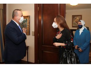 Dışişleri Bakanı Çavuşoğlu, Meksika Parlamentolararası Birlik Başkanı Barron ile görüştü